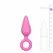 EasyToys Šiljasti Silikonski Čep Suženi Model, Crni, Veličina S