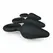 EasyToys Silikonski Set Čepova Crni - 3 Veličine sa Ergonomskim Prstenom za Povlačenje