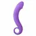EasyToys Silikonski Prostate Masažer Ljubičasti Zakrivljeni Anatomski Model