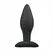 EasyToys Silikonski Analni Čep Srednji Crni - Fleksibilan Ergonomski Model