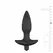 Sinner Gear Silikonski Intimni Masažer Crni - Fleksibilni Perineum Stimulator