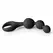 EasyToys Silikonski Prostate Model sa Rastućim Kuglicama, Crni, 20 cm