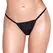 Cottelli LINGERIE crne podesive tange sa svetlucavim cirkonima S L