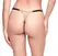 Cottelli LINGERIE crne podesive tange sa svetlucavim cirkonima S L