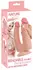 Nature Skin savitljivi dupli penetrator sa pokretnom kožom TPE 20/19cm