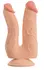 Nature Skin savitljivi dupli penetrator sa pokretnom kožom TPE 20/19cm