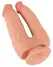 Nature Skin savitljivi dupli penetrator sa pokretnom kožom TPE 20/19cm