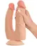 Nature Skin savitljivi dupli penetrator sa pokretnom kožom TPE 20/19cm