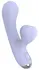 beau coeur Rivano zakrivljeni rabbit vibrator, dva motora, mekani silikon, 20.4 cm