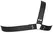 ZADO muški kožni harness XL-2XL podesivi crni kaiš od goveđe kože