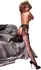 Cottelli LEGWARE Sex Tights S/M crne hulahopke sa imitacijom haltera 20 dena