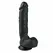 TOYJOY Realistični Model Crni 22.5 cm - Anatomski Silikonski Uređaj