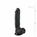 TOYJOY Realistični Model Crni 22.5 cm - Anatomski Silikonski Uređaj