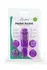 Easytoys Pocket Rocket Mini Massager Purple - 4 Attachments