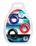 XR Brands Trinity Vibes Set of 3 Ultra-Stretch Performance Rings Black