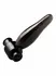 XR Brands Bum Tickler Mini Black Vibrating Anal Plug 6.5cm TPR
