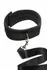 Frisky Adjustable Neoprene Collar & Nylon Leash Set, Black, 116cm