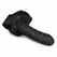 Size Matters Hollow Silicone Support System - Adjustable, Black, 15 cm