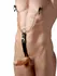 Master Series Zlatni Lanac Podesive Stege za Bradavice i Prsten Set 62cm