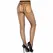 Leg Avenue Net Garterbelt Pantyhose Black - Elegant Mesh Design S-L