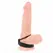 KINK Silicone 3.8 cm Ring & Leather Divider 22x1.5 cm - Dual Support System