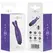 Intense Mystic Purple Mini vibratorski metak 8.7 x 2.4 cm silikon