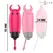 INTENSE Scarlet Red Mini Vibrating Bullet - Compact Waterproof 9.3 cm