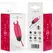 INTENSE Scarlet Red Mini Vibrating Bullet - Compact Waterproof 9.3 cm