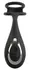 Rebel RC Vibrating Plug with Moving Rings & Nodding Tip, Black, 14.5cm