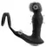 Rebel RC Vibrating Plug with Moving Rings & Nodding Tip, Black, 14.5cm