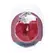 Ouch! Heavy-Duty Fluffy Handcuffs Burgundy - Soft Lining & Secure Lock