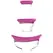 Shots Delightful punjivi intimni pump set Roze silikon