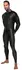 LateX Men's Full Body Black Latex Jumpsuit XL, Shoulder & Crotch Zips