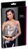 Cottelli Accessories Srebrni Metalni Halterneck Crop Top Podesivi