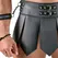 Svenjoyment Bondage Crni Mat Gladijator Set sa Harnessom i Lisicama L