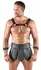 Svenjoyment Bondage Gladijator Set - Crni Grudi Harness i Suknja M