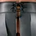 Svenjoyment Bondage Gladijator Set S - Grudi Harness i Suknja, Crni Mat