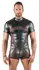 Svenjoyment Muski Crni Powernet Playsuit S - Dugi Rajsfeslus Spreda do Pozadi