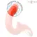 INTENSE Paulina U-Shape Dual Motor Stimulator Red Medical Silicone