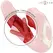INTENSE NATHY Dual-Action Vibrator with Stimulating Suction System Red