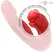 INTENSE NATHY Dual-Action Vibrator with Stimulating Suction System Red