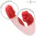 INTENSE NATHY Dual-Action Vibrator with Stimulating Suction System Red