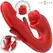 INTENSE NATHY Dual-Action Vibrator with Stimulating Suction System Red