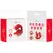 INTENSE Mariah U-Shape Vibrator & Dual Stimulator 10 Modes Red Silicone