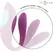 Intense Annie U-Shaped Intimate Device Purple Remote Control Silicone 9cm