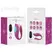 Intense Annie U-Shaped Intimate Device Purple Remote Control Silicone 9cm