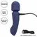 CalExotics Charisma Allure dvomotorni maser 12 funkcija ljubičasta 17.25cm