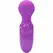 Pretty Love Wonder Mini Wand Massager Purple Silicone Compact Design