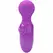 Pretty Love Wonder Mini Wand Massager Purple Silicone Compact Design