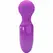 Pretty Love Wonder Mini Wand Massager Purple Silicone Compact Design